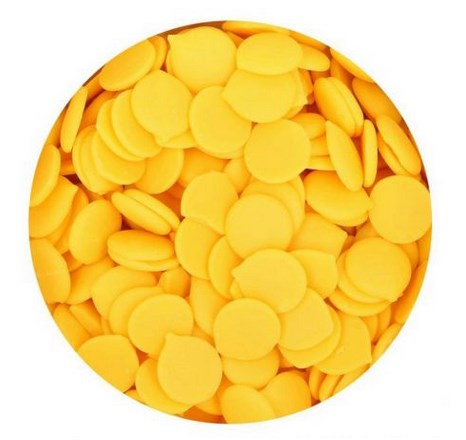 FunCakes Deko Melts, Candymelts gelb 250 g - Kuchenwunder-Shop