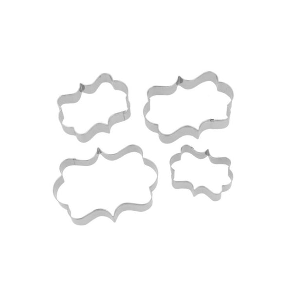 Cake Masters Ausstecher Schilder, 4er Set
