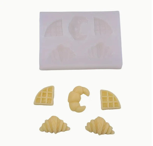 Brot, Kipferl, Croissant Silikonform