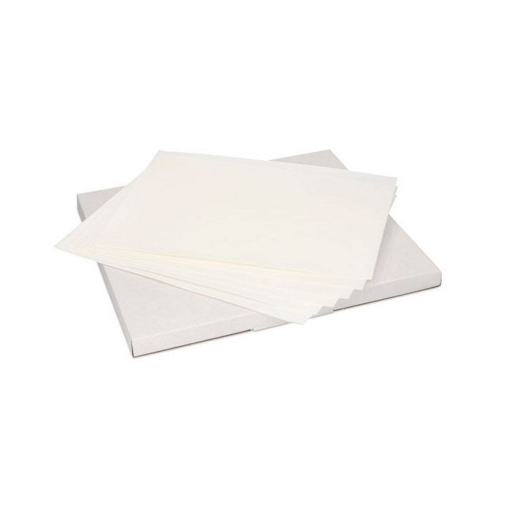 1 Stück A4-Seite Fondantpapier blanko, weiße Seite - Kuchenwunder-Shop