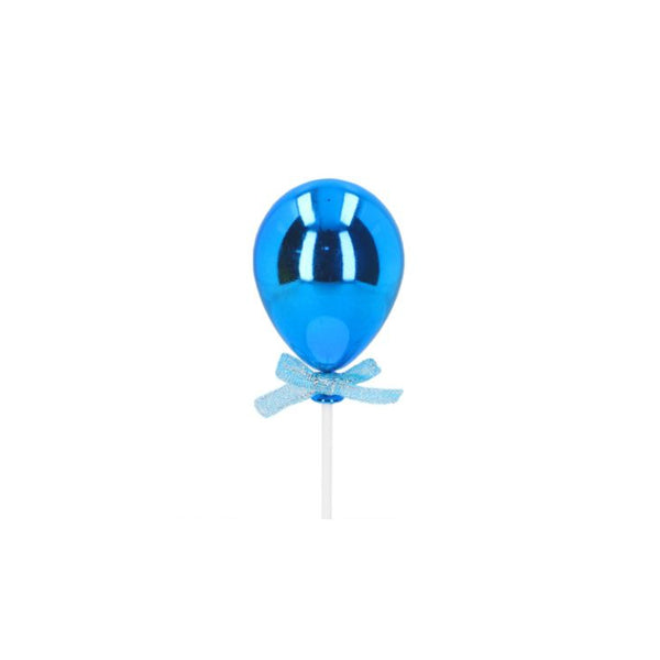 Caketopper Balloon Blau