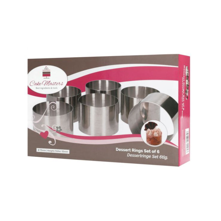 Dessertringe Set 6tlg.