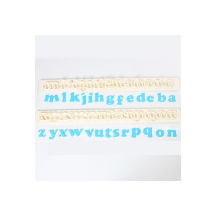 FMM Ausstecher Buchstaben - ALPHABET Tappits Art Deco Lower