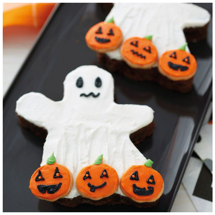 Ausstecher Set Halloween, Geist und Kürbis 2er Set
