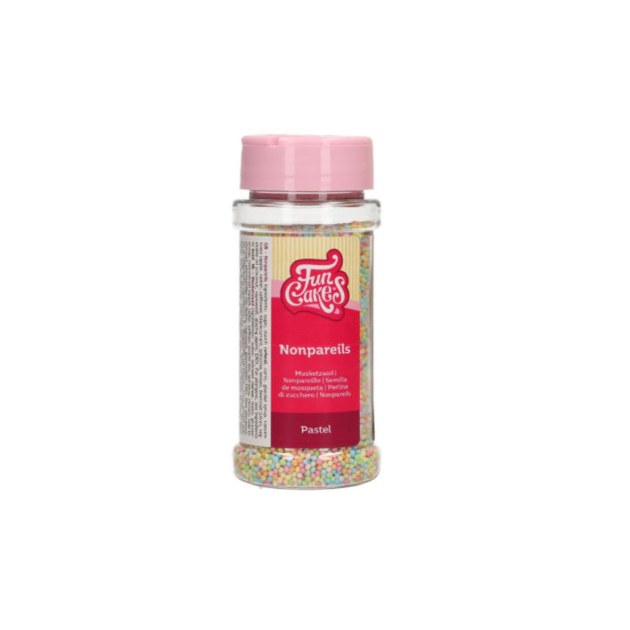 Pastel Nonpareils, kleine Zuckerperlen 80 g