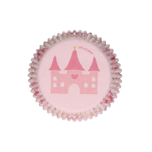 Cupcake Förmchen, Muffinformen, Prinzessinenschloss 48 Stk.