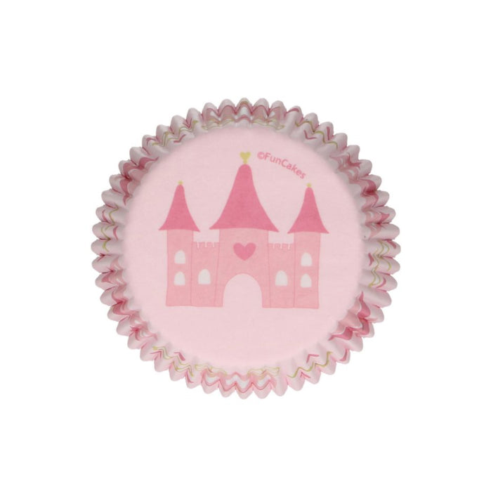 Cupcake Förmchen, Muffinformen, Prinzessinenschloss 48 Stk.