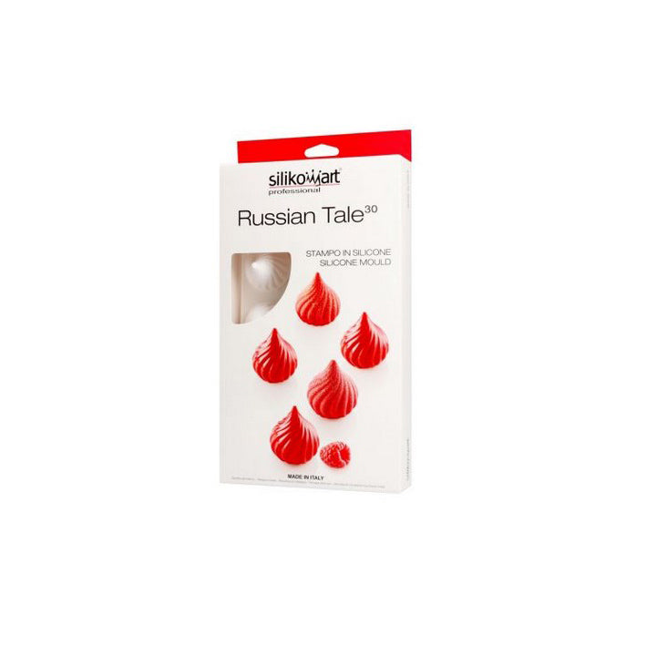 Silikomart Silikonform Russian Tale für Moussetörtchen - Kuchenwunder-Shop