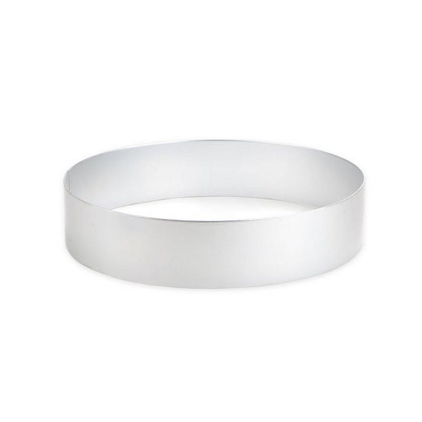 Stabiler Alu Tortenring - DM 26 cm, Höhe 6 cm - Kuchenwunder-Shop