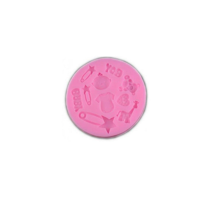 Silikonform Babyelemente BOY - Kuchenwunder-Shop