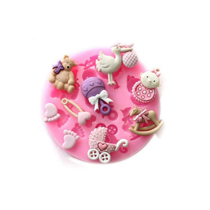 Silikonform Babyelemente - Kuchenwunder-Shop