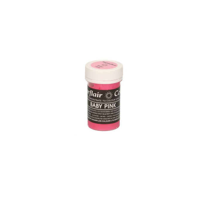 Sugarflair Pastenfarbe Pastellbabyrosa 25 g - Kuchenwunder-Shop