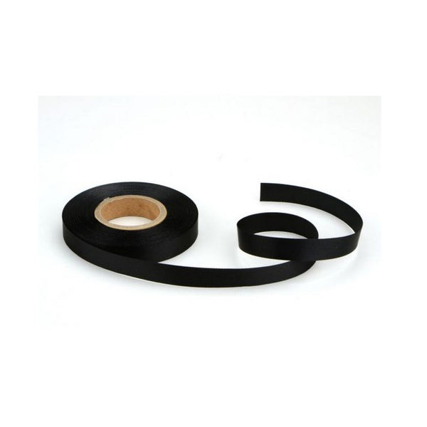 Satinband schwarz 14 mm, 30 Meter - Kuchenwunder-Shop
