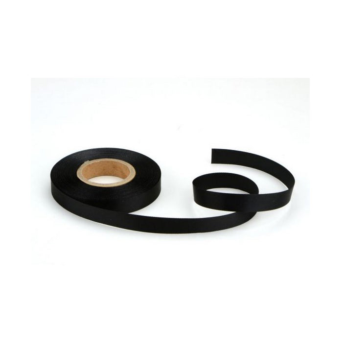 Satinband schwarz 14 mm, 30 Meter - Kuchenwunder-Shop