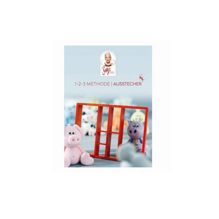 Betty 1-2-3 Methode Ausstecher inkl. Anleitungsheft zum Tiere Modellieren - Kuchenwunder-Shop