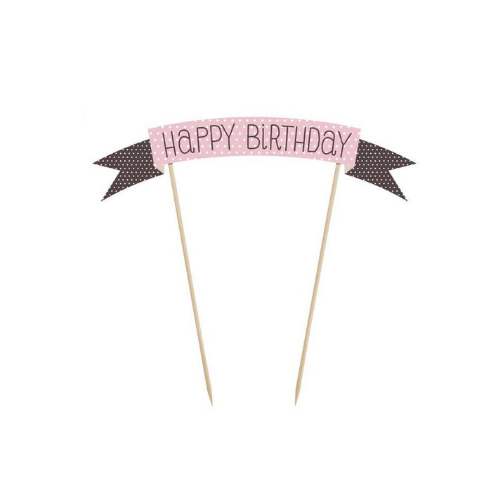 Cake Topper Sweets - Happy Birthday - Kuchenwunder-Shop