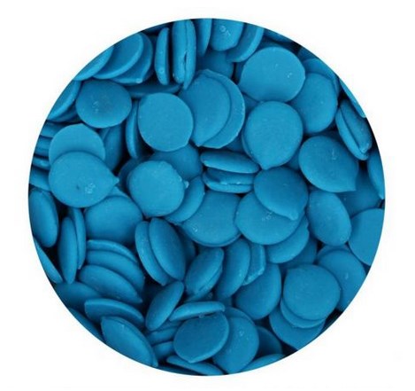 FunCakes Deko Melts, Candymelts blau 250 g - MHD Ende August 2020 - Kuchenwunder-Shop