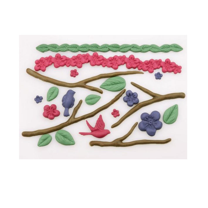 Silikonform Flexi Blumen, Floral - Kuchenwunder-Shop