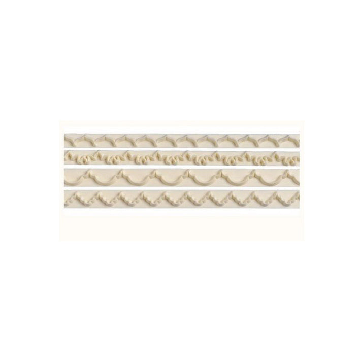 Prägelineal für Bordüren, Ausstecher Straight frill cutter Nr. 1
