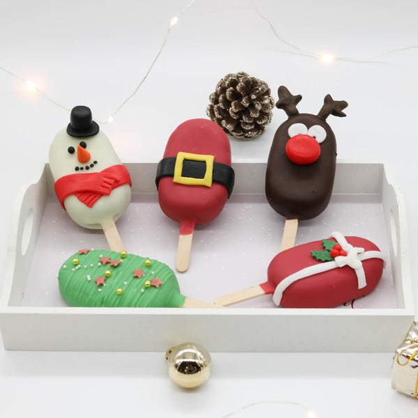Cakepops and Cake Sicle Pops - Weihnachtsmotive