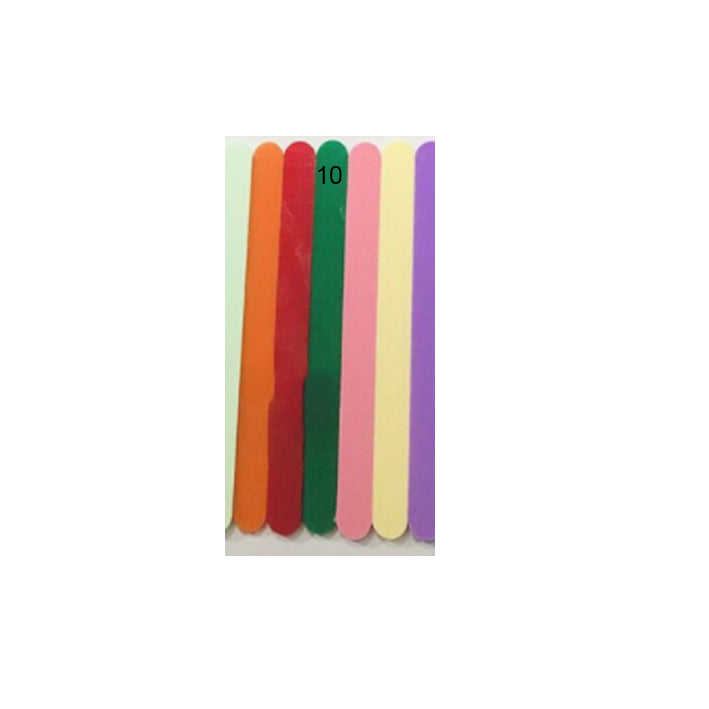 Cake Sicle Sticks bunt, Mini-Eisstiele aus Acryl, 10 Stk.