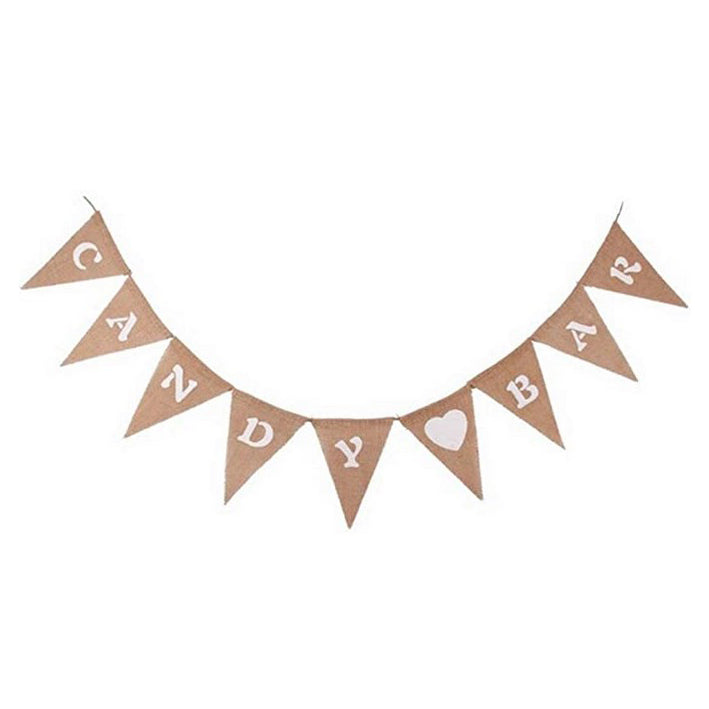 Candybar Wimpelkette, Girlande