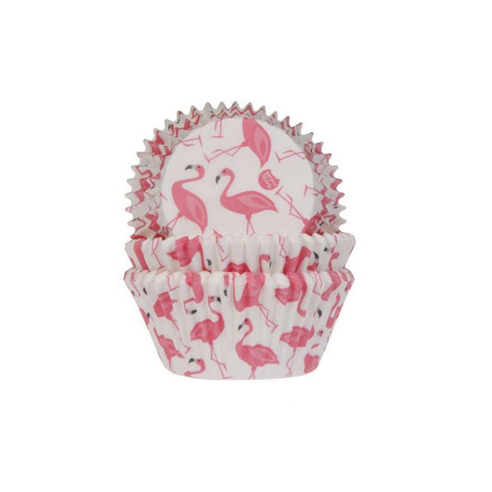 Cupcake Förmchen, FLAMINGO 50 Stk. - Kuchenwunder-Shop