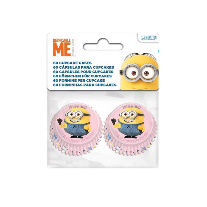 MINI-Cupcakeform, MINION, 60 Stück - Kuchenwunder-Shop