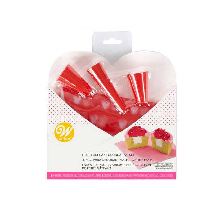 Wilton Cupcake Decorating Valentine Set - Kuchenwunder-Shop