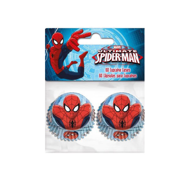 MINI-Cupcakeform, SPIDERMAN, 60 Stück - Kuchenwunder-Shop