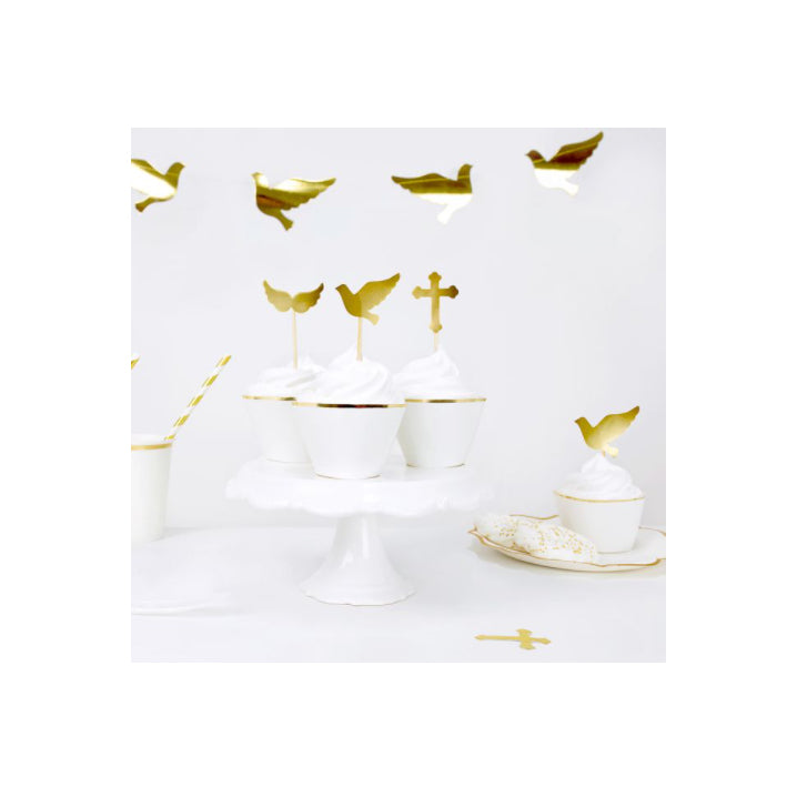 Cupcake Topper Taufe, Erstkommunion