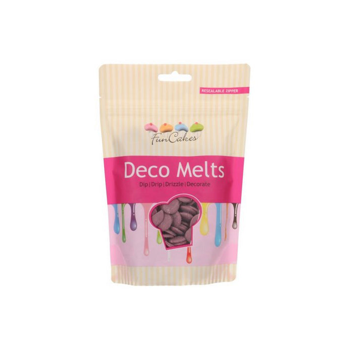 FunCakes Deko Melts, Candymelts Lila 250 g - Kuchenwunder-Shop