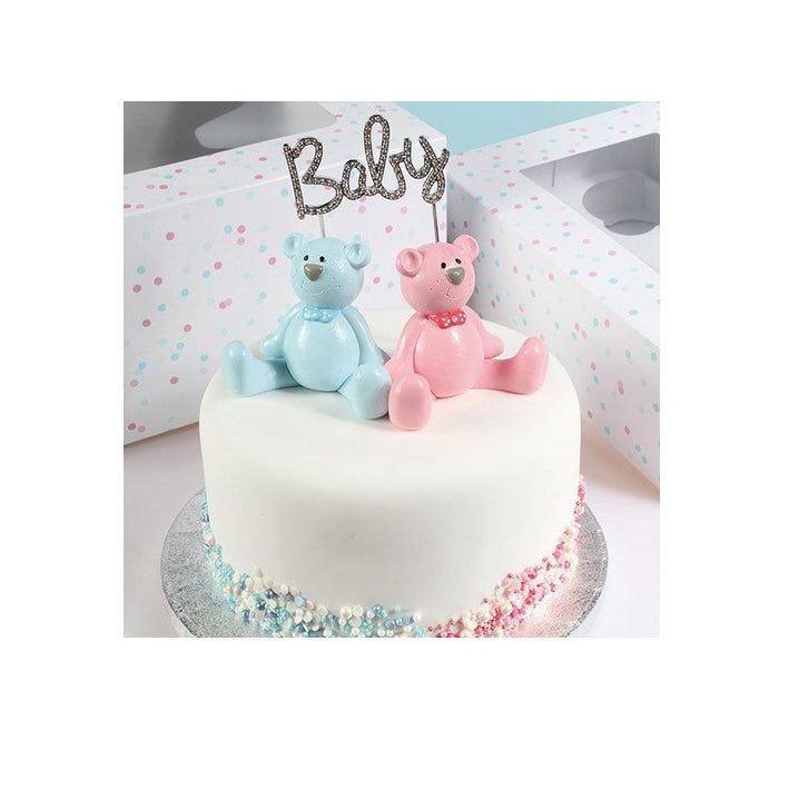 Caketopper Baby im Diamantlook - Kuchenwunder-Shop