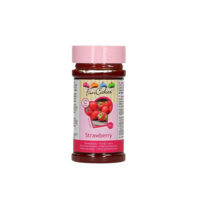 Aromapaste Erdbeere Funcakes 120 g - Kuchenwunder-Shop
