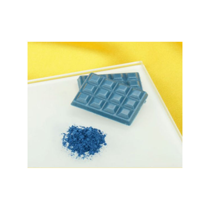 Schokoladenfarbe, Puderfarbe fettlöslich BLAU, 10 g