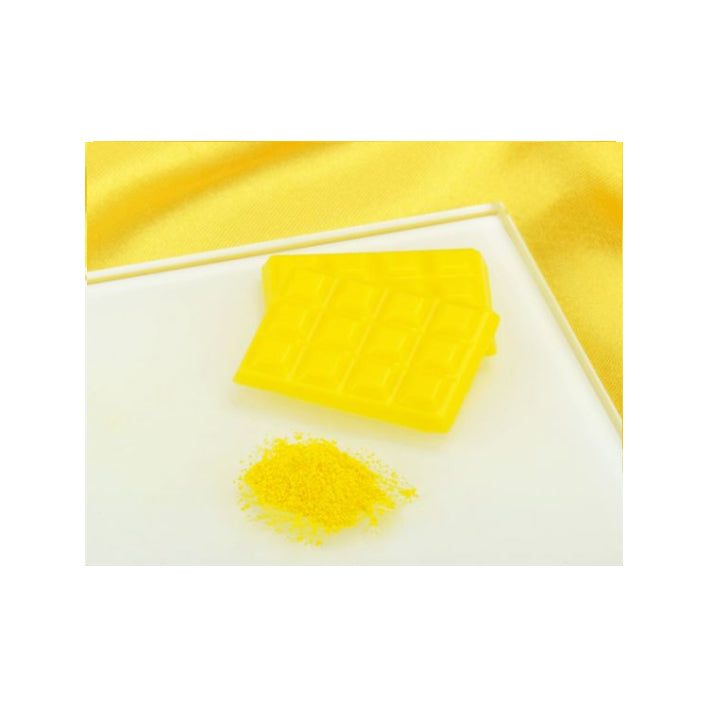 Schokoladenfarbe, Puderfarbe fettlöslich GELB, 10 g