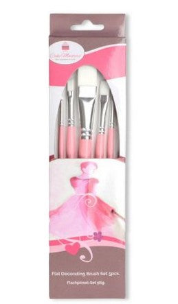Cake-Masters Flachpinsel-Set 5tlg. - Kuchenwunder-Shop