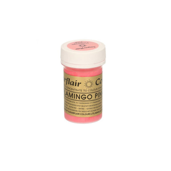 Sugarflair Paste Colour Pastel FLAMINGO PINK 25 g - Kuchenwunder-Shop