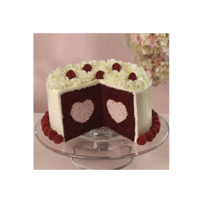 Wilton Heart Tasty-Fill Cake Pan Set, Herz Backform