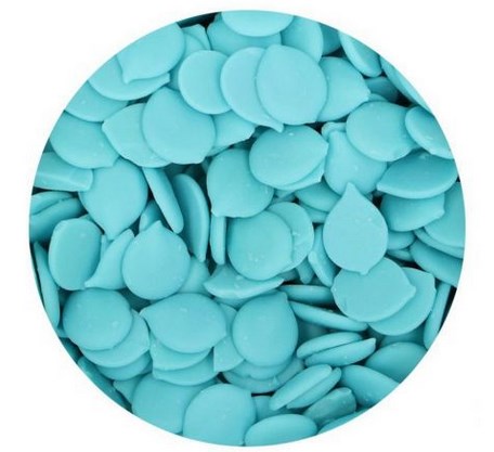 FunCakes Deko Melts, Candymelts hellblau 250 g - Kuchenwunder-Shop