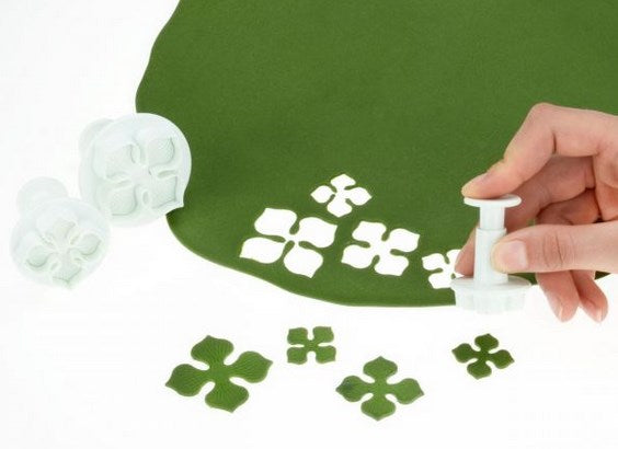 Cake-Masters Ausstecher + Stempel Hortensie 3er - Kuchenwunder-Shop