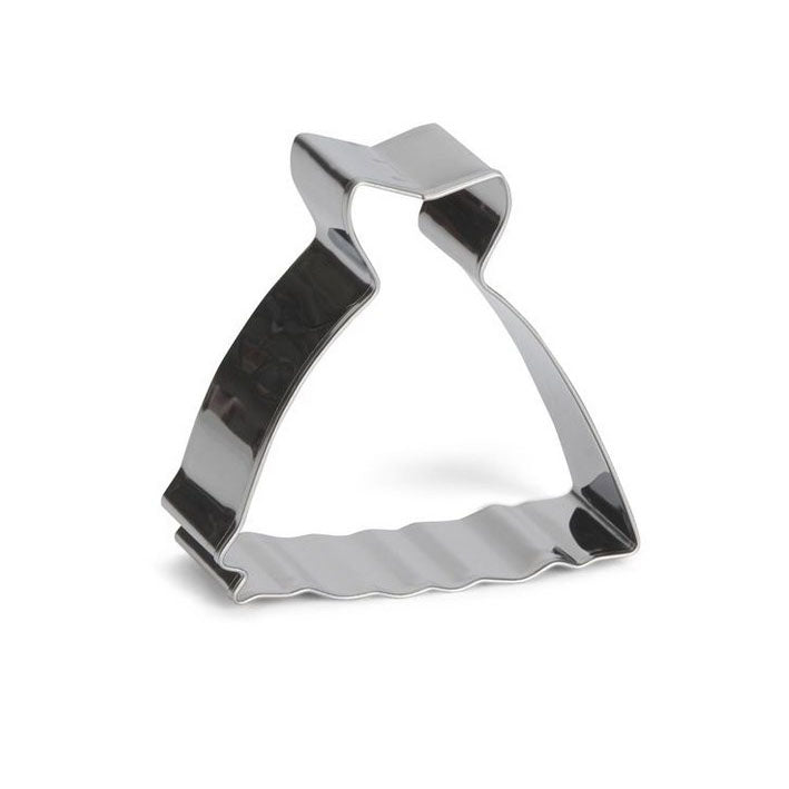 Ausstecher Hochzeitskleid, 6 cm - Kuchenwunder-Shop