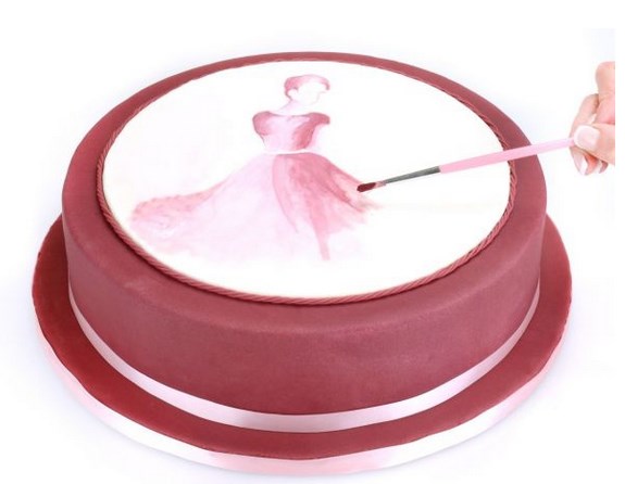 Cake-Masters Künstlerpinsel-Set 5tlg. - Kuchenwunder-Shop