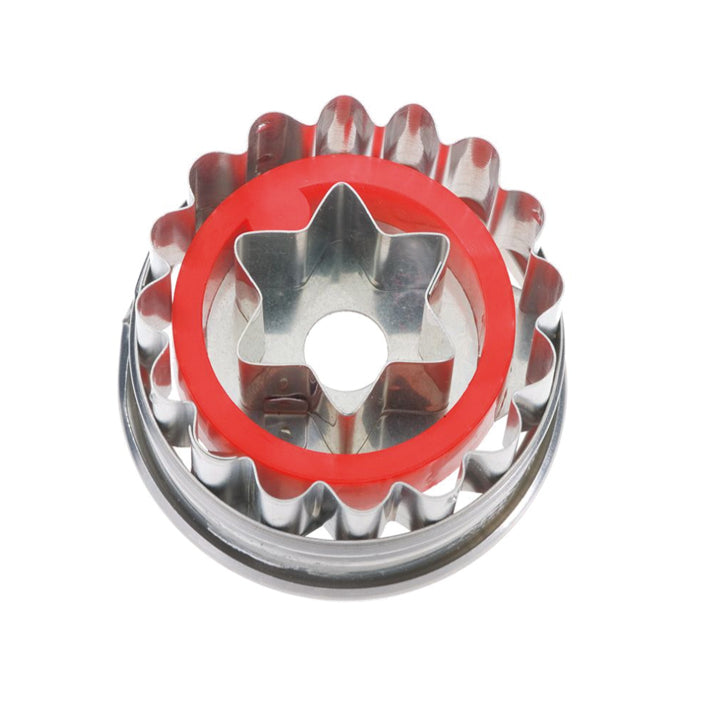 Ausstecher Linzer Augen, Stern 5 cm