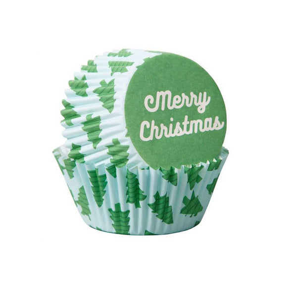 Wilton Cupcake-Backförmchen, Merry Christmas 75 Stück - Kuchenwunder-Shop