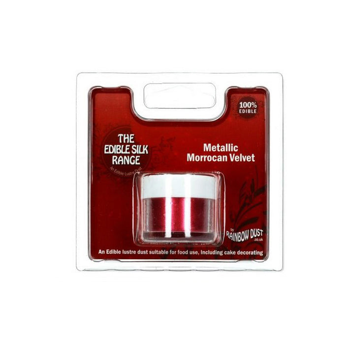 Rainbow Dust Puderfarbe Metallic Morrocan Velvet - Kuchenwunder-Shop