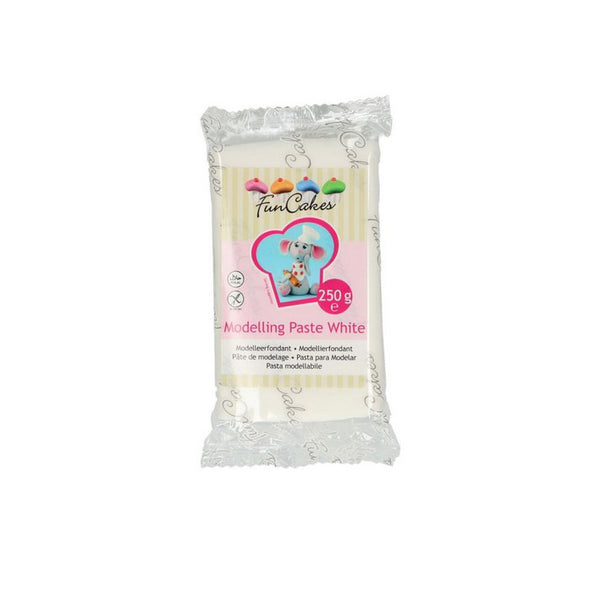 FunCakes Modelling Paste White -250 g- - Kuchenwunder-Shop