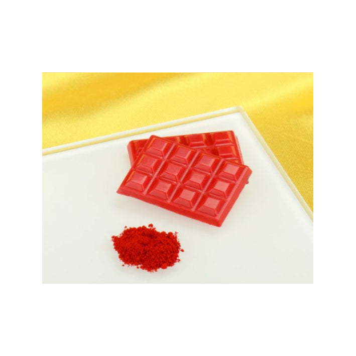 Schokoladenfarbe, Puderfarbe fettlöslich ROT, 10 g