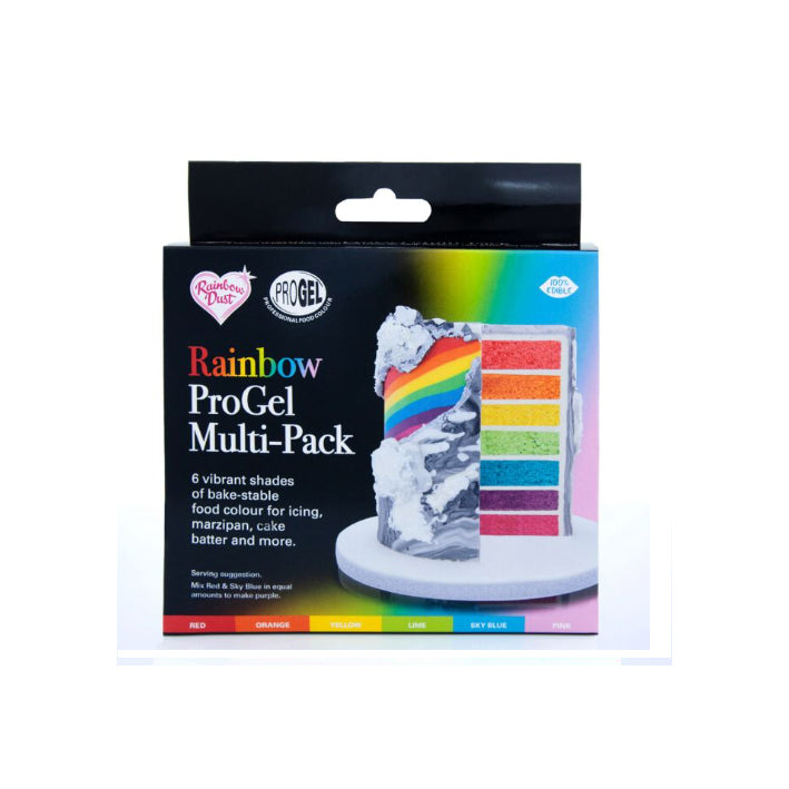 Rainbow Dust Progel MULTIPACK RAINBOW SET/6