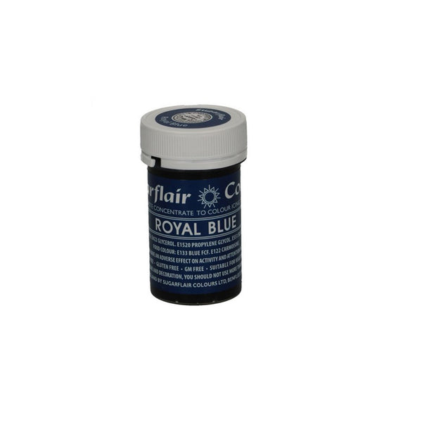 Sugarflair Paste Colour Pastel ROYAL BLUE 25 g - Kuchenwunder-Shop